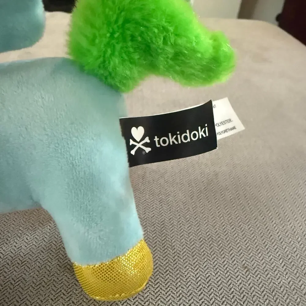 Tokidoki Unicorno Rainbow Unicorn Plush Blue Multicolor 7.5